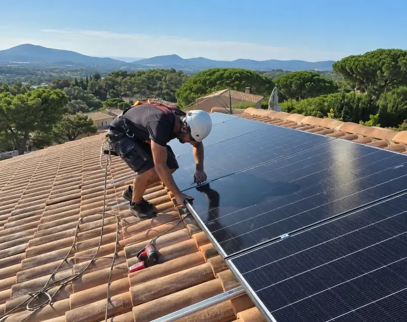 Installateur panneaux solaires Saint-Rabier — pose photovoltaïque sur toiture