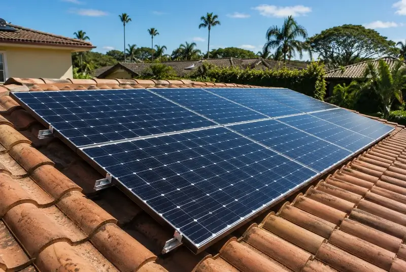 Installation de panneaux solaires à Saint-Rabier
